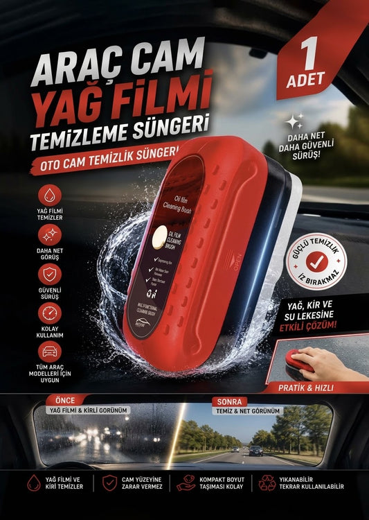 Premium Araç Su İtici Sünger(Losyonlu)